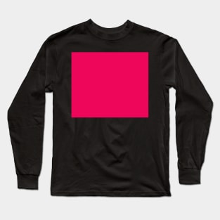 Shocking pink - solid. Long Sleeve T-Shirt